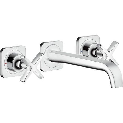 hansgrohe AXOR Citterio E Mélangeur lavabo encastré 3 trous avec (1/5)