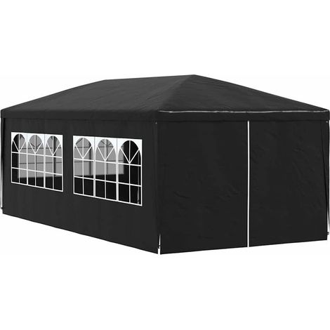 Tente de réception - Tonnelle de jardin - Barnum 3x6 m Anthracite fr11101 - Maison La Vie (1/5)