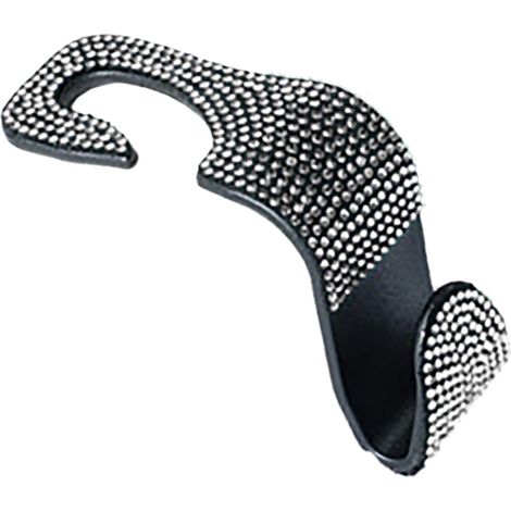 Porte-vêtements Cristal pour Appui-tête Auto, Crochets de Siège Arrière Blanc, Organiseur Sac à Main, Veste et Sac de Courses (1/5)