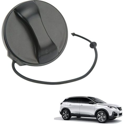 Couvercle de réservoir de carburant 1609818980 bouchon de gaz accessoires de voiture remplacement pour Peugeot 301 2008 3008 308 408 508 (1/5)