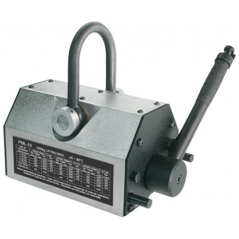 Aimant de levage PML-3 FLAIG - Capacité 300 kgs plat - 150 kg rond (1/3)