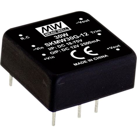 Mean Well SKMW30G-15 DC/DC-Wandler 2 A 30 W Anzahl Ausgänge: 1 x Inhalt 1 St.