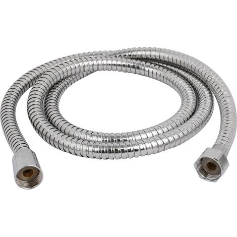 20mm F1 / 2' 'G1 'Gewinde 1,5 m Länge Handbrause Schlauch Silver Ton (1/2)