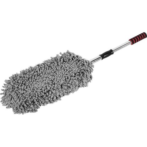 Car Exterior Duster Scratch Free Soft Microfiber with Extendable Handle Window Cleaning Brush (1/5)