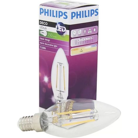 Philips 517673 E14 Classic LEDcandle bulb 2.3-25W E14 827 B35