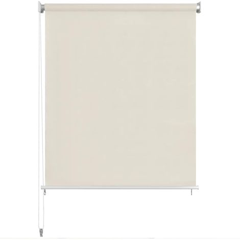 Maison Exclusive - Tenda a Rullo per Esterni 105(L)x140(A) cm color crema (1/5)