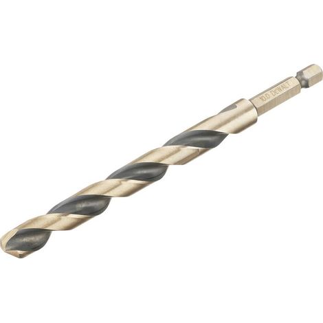 DEWALT DT20616-QZ HSS-G Punta a spirale per metallo 1 pezzo 10 mm Lunghezza totale 138 mm protezione dalla corrosione E (1/2)