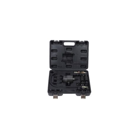 Extracteur d'injecteur diesel pneumatique 21 pièces en métal Compatible avec plusieurs tailles d'injecteurs Pression 5 à 8 bars
