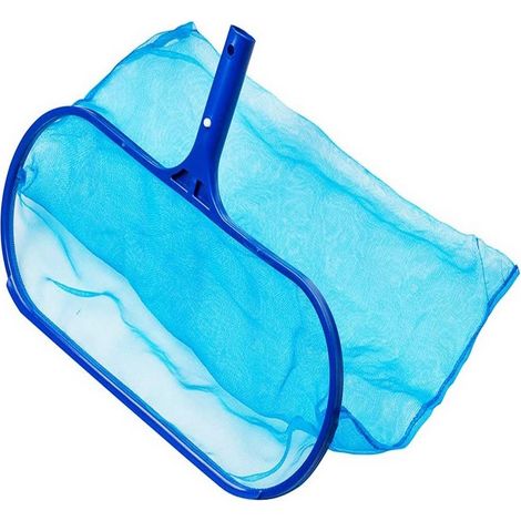 Retino a sacco standard da fondo cm 43x29 in plastica per pulizia e raccolta foglie insetti e detriti per piscine vasche idromassaggio fontane (1/5)