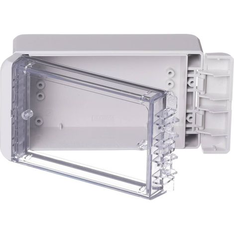 Boîtier d'extérieur Bopla Bocube B 140806 PC-V0-G-7035 96023125 gris clair (RAL 7035) 80 x 151 x 60 (1/2)
