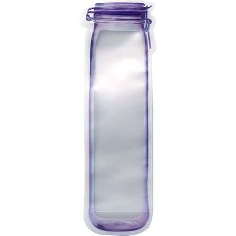 Ensemble de 4 sacs alimentaires réutilisables 10,5x32 cm - Écologiques, résistants et lavables - Sacs de rangement pratiques et durables  Amystyle (1/3)