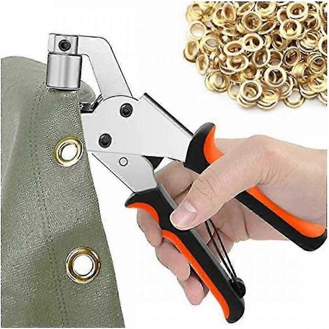 Pince à œillets pour bâches, jeu de 300 œillets (diamètre 10 mm), pince à œillets 10 mm-AquaForge