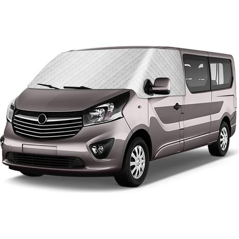 Frontscheibenabdeckung für Renault Trafic 2014-2023, Frostschutz, Sonnenschutz, Silber (1/5)