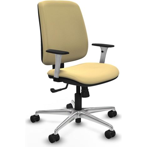 Chaise de bureau piqueras y crespo Alares blanc dossier réglable (1/2)