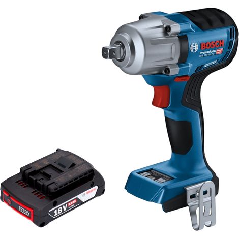 Visseuse à chocs sans fil Bosch GDS 18V-450 PC Professional 18 V 450 Nm 1/2" sans balais + 1 batterie 2,0 Ah - sans chargeur (1/5)