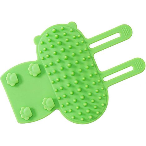 Brosse de toilettage autonettoyante pour animaux de compagnie, peigne de massage et de massage pour chats - 14434 (1/5)
