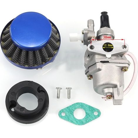 Carburateur 49cc Moteur 2 pour temps avec Air Carburateur 49cc Installation pour facile, air inclus, compatible moteur 2 pour temps, conception précise, démarrage rapide (1/5)