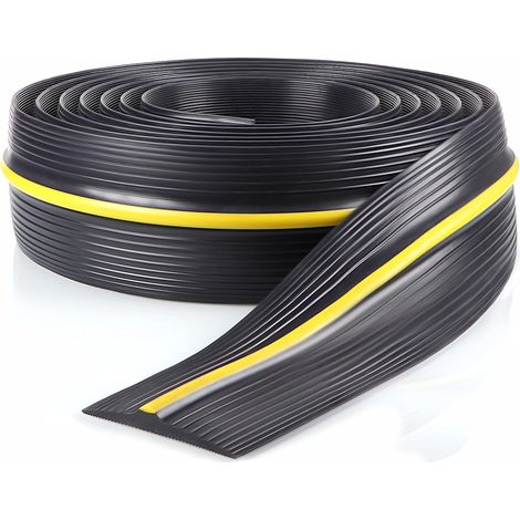 Joint de seuil pour porte de garage 5m, seuil d'étanchéité en caoutchouc, joint porte garage pour les bas de porte basulante ou standard