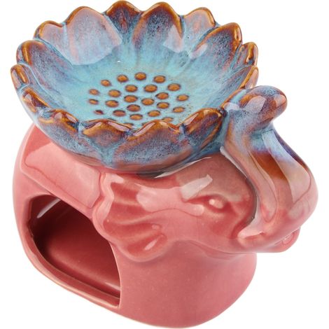 Keramik-Räuchergefäß mit ätherischen Ölen, dekorativer Diffusor für Duftkerzen (1/5)
