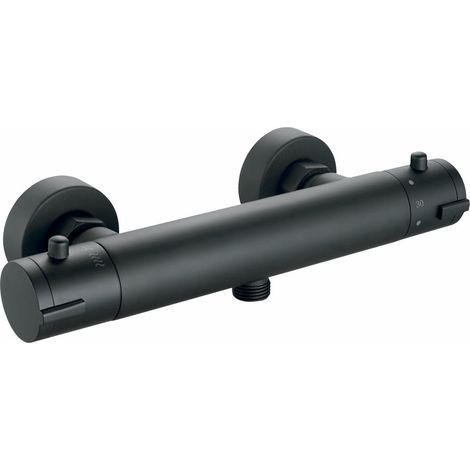 Grifo termostático ducha artic negro (1/4)