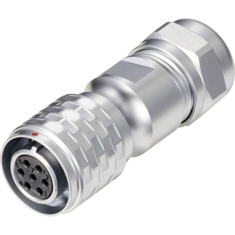 Connecteur de câble circulaire femelle, droit Ø 12 7 pôles 125 V/AC 5 A IP67 Push-Pull Weipu SF1210/S7 II D93022 (1/2)
