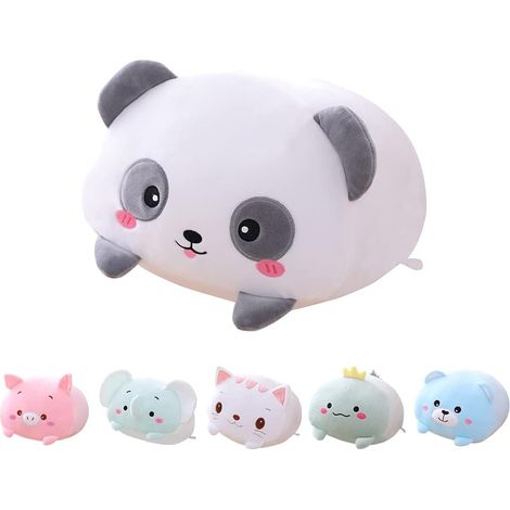 1 Coussin corps, peluche chat, tissu spandex doux, oreiller câlin kawaii, salon chambre bureau (1/5)