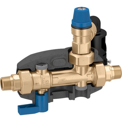 CALEFFI SiCal Sicherheitsgruppe für Warmwasserbereiter DN15, 528051 (1/2)