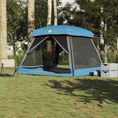 vidaXL Family Tent Cabin 6-Person Blue Waterproof (1/5)
