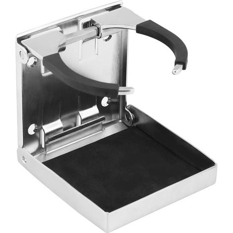Pliage Réglable en Acier Inoxydable Porte-Bouteille de Boisson pour Bateau Marin. (1/5)