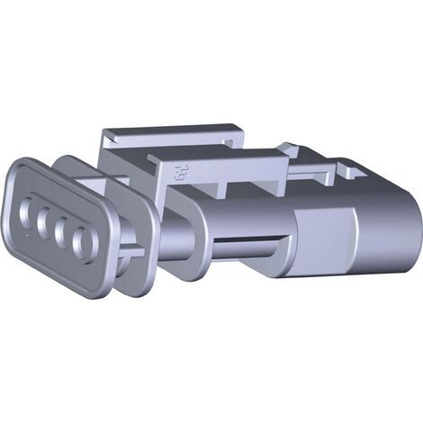 TE Connectivity Boîtier femelle pour platines série MCON 1.2 Nbr total de pôles 4 1-1564559-1 1 pc(s) Y249441 (1/5)