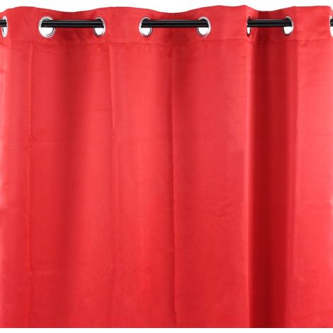 OCCULTANT - Rideau occultant rouge 140x250 (1/4)