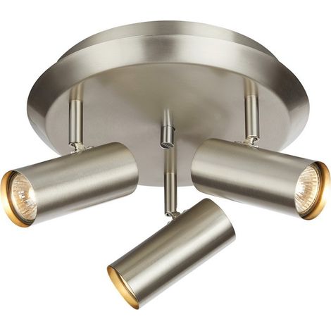 Markslojd BARCELONA - Lampe en grappe de projecteur de plafond d'intérieur à 3 ampoules en acier, GU10 (1/2)