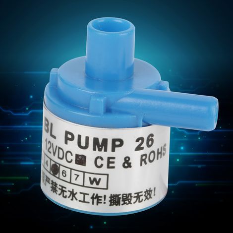 Pompe à eau submersible miniature CC sans balais 5W de qualité alimentaire 12 V CC