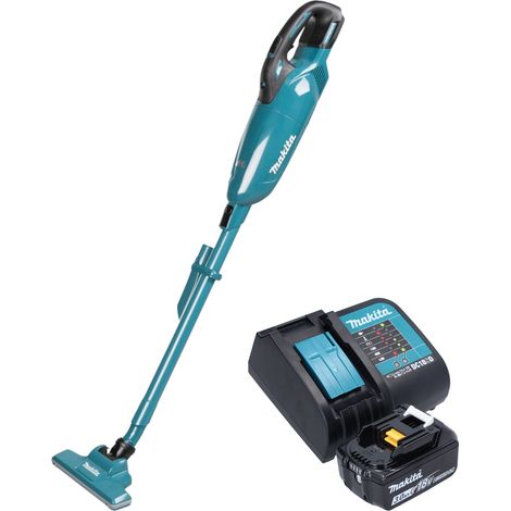 Aspirador con batería Makita DCL 283 FSF1 de 18 V, 0,73 l, sin escobillas + 1 batería de 3,0 Ah + cargador (1/5)