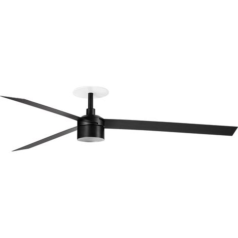 Faro Cruiser Ventilateur de plafond encastré Cruiser 160 cm TEK LED Noir mat 2700K (1/3)