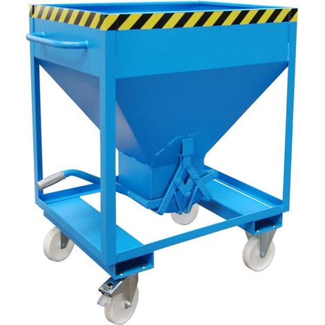 Bauer Südlohn conteneur silo SRE 375, laqué, bleu clair