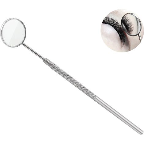 Miroir Dentaire Professionnel en Acier Inoxydable pour Inspection et Nettoyage des Dents