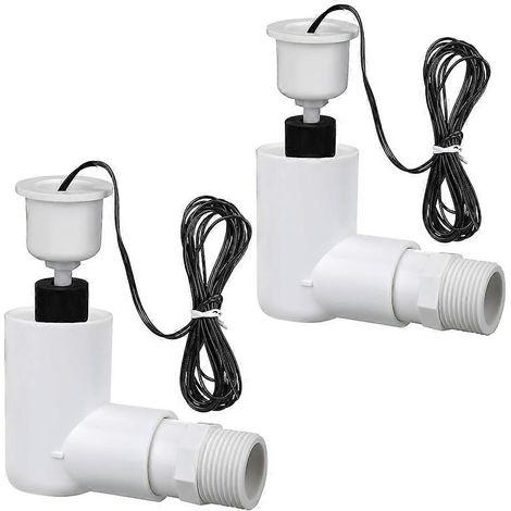 Compatible avec deux interrupteurs à flotteur pour les sorties de condensats des bacs de récupération des condensats des systèmes de climatisation l'interrupteur à flotteur SS2 peut détecter le bloca (1/5)