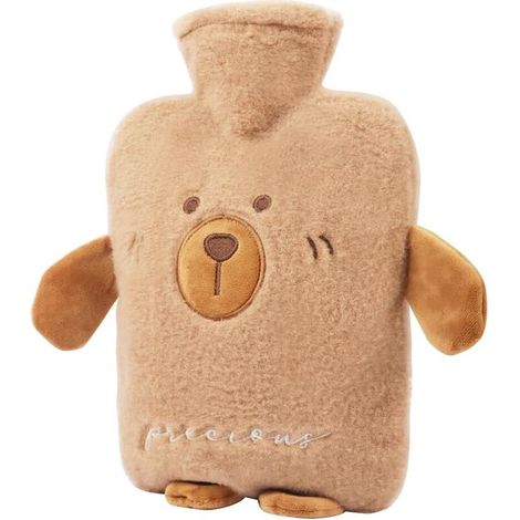 Bouillotte 2L, Bouillotte en peluche, Bouillotte pour enfants, Bouillotte avec couvercle (1/5)