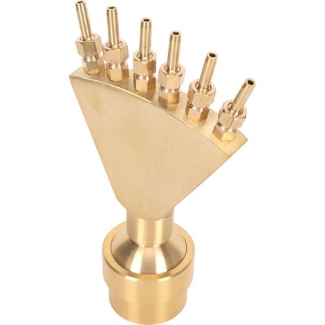 Phoenix G2 Springbrunnendüse DN50 V-förmiger Springbrunnen-Sprinklerkopf aus Kupfer, Zubehör für Teiche und Parks (1/5)