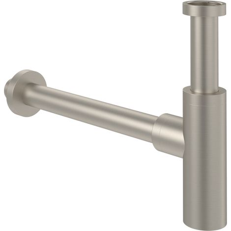 VB Siphon Universal Taps&Fittings 50x345x190mm Rund Brushed Nickel Matt (1/2)
