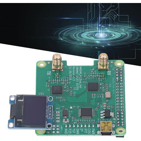 Multimode-USB-WLAN-Zugangspunktmodul, Raspberry-Pi-Erweiterungsplatine, MMDVM-Zugangspunkt, YSF DSTAR DMR P25 Digitalfunk-Gateway, Dual-Repeater mit Display (1/5)