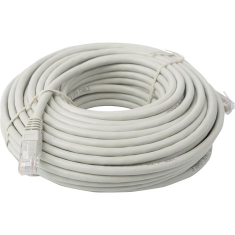 Cavo Ethernet rete LAN Cat6 RJ45 20m grigio Aigostar (1/3)