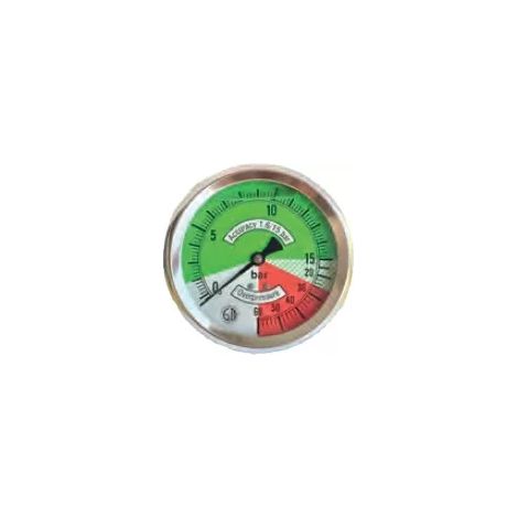 Manometergewinde hinten 60 bar fi 63 mm 1/4\""