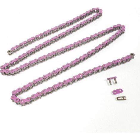 Chaîne de transmission Doppler pour moto 50 134 maillons Pas 420 (1/3)