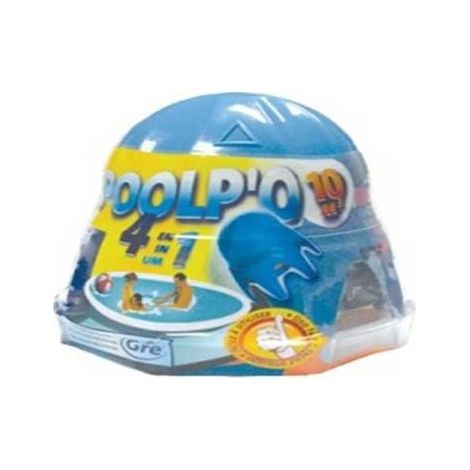 Tratamiento de agua para piscinas de 10 m³, 4 acciones, cloro Poolp'o Gre 08012
