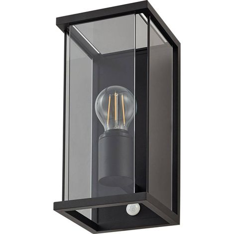 Wandleuchte außen "Annalea" aus Aluminium mit Bewegungsmelder von Lucande