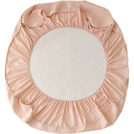 1 Protège-matelas,Imperméable,Coton épaissi,Respirant,Reine 180x220cm (1/5)
