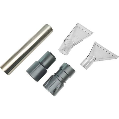 Accessoire d'extraction universel transparent de 38 mm pour aspirateurs eau et poussière de toutes marques (1/5)