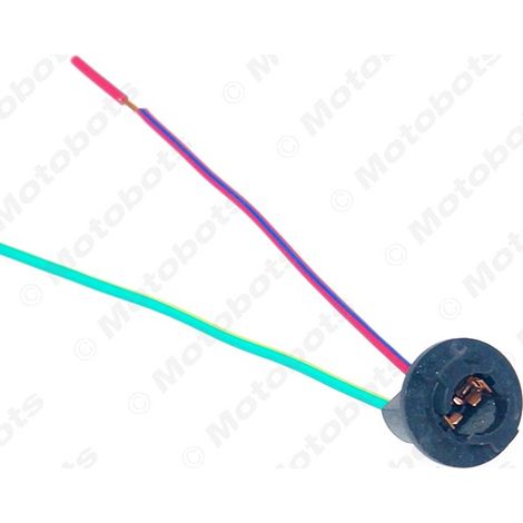 Câble de douille pour ampoule LED automobile T10-3 à embout rigide W5W 147, connecteur et douille en forme de coin (1/4)